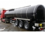 Цистерна объемом от 26 000 - 33 000 литров для перевозки темных нефтепродуктов